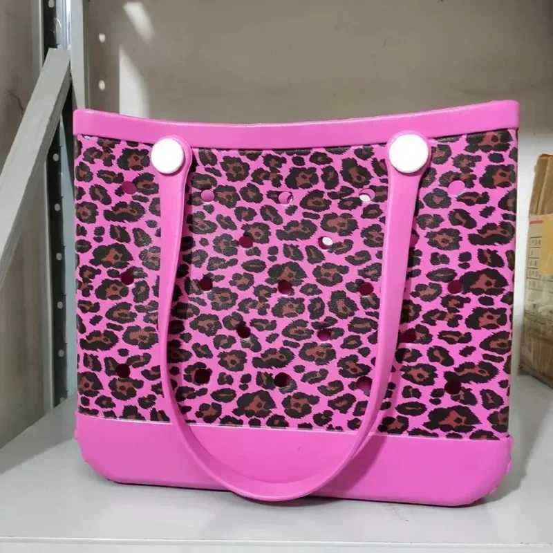 EVA Beach Tote Bag Rubber Waterproof Large Handbag Wen Trendy Shoder Bags Shopping Bag Purses Travel Picnic Storage Basket Z250409