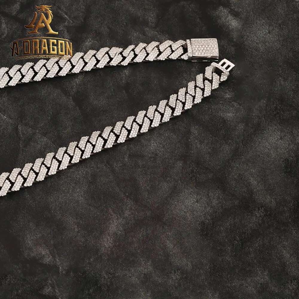 Hip Hop Style 16mm Miami Cuban Chain Design Charm 10k 14k 18k Solid Gold Cuban Link Chain Fine Jewelry for Decor