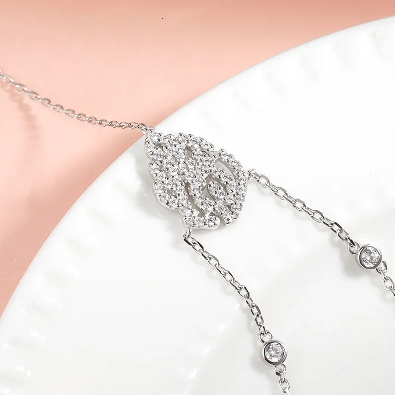 Smyoue GRA Certified All Bracelet for Women Sparkling Adjustable 14-19CM Sterling Silver 925 Jewelry Lab Diamond 250408