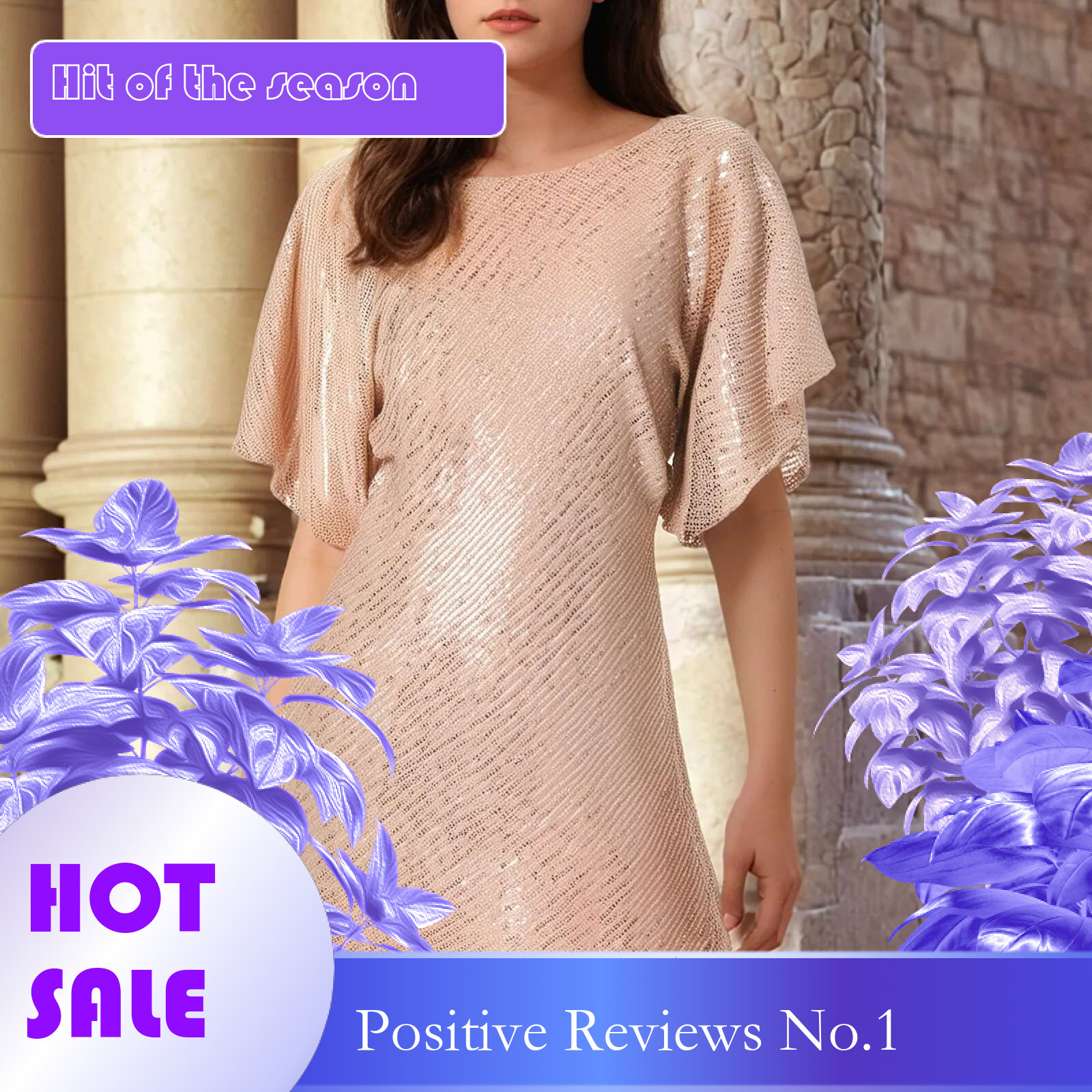 Dongdumaoyi New In Dresses Sexy Gold Sequin Mini Dress Autumn Evening For Women Elegant Short Glitter Party