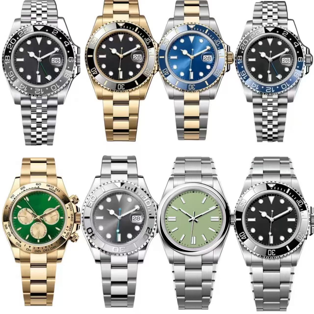 Top watches men designer automatic watch luxury luminous Male montre reloj with sapphire glass waterproof 904L Stainless steel Wristwatches with box