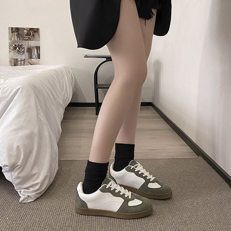 2025 New German Training Shoes Women's Running Sports Shoes Versatile Flat Board Shoes Student Campus Forrest Gump Shoes High