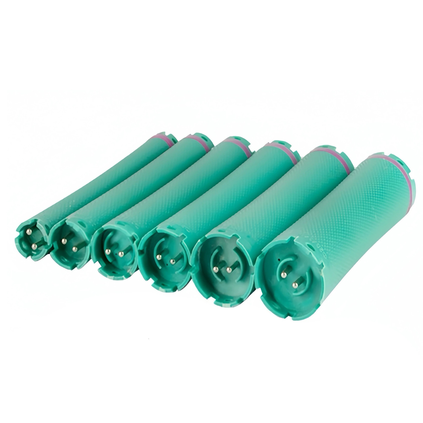10pcs/set 24V ultra long digital curling iron curling iron electric heating curling iron with rubber band styling tool 140mm 1884 250407