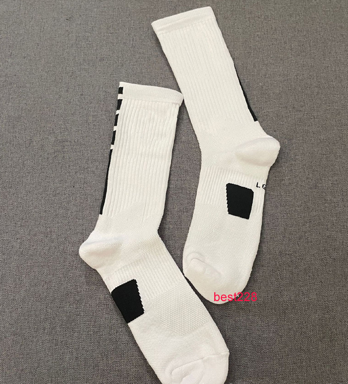 More colors can choose Men Elite Basketball Socks Long Knee Athletic Sport Socks for Adult