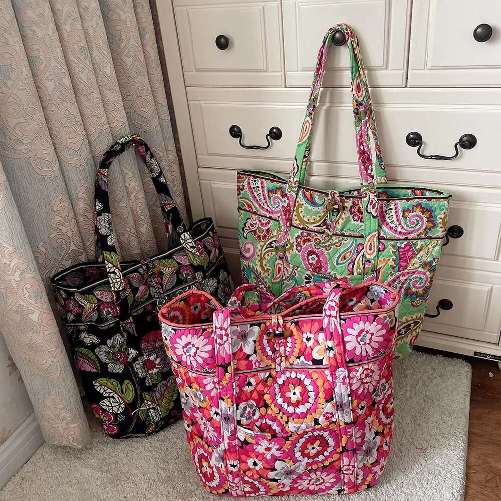 VB American Pure Cotton Women Shoulder Lightweight Large Capacity Ladies Crossbody Bag