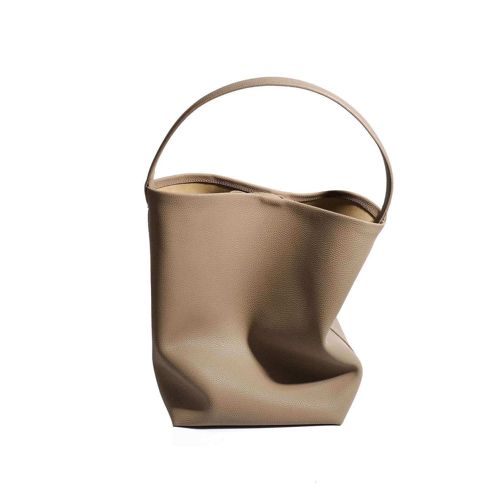 Women's Shoulder Casual Handbag Fashion Brand Leather Designer Bucket Bag