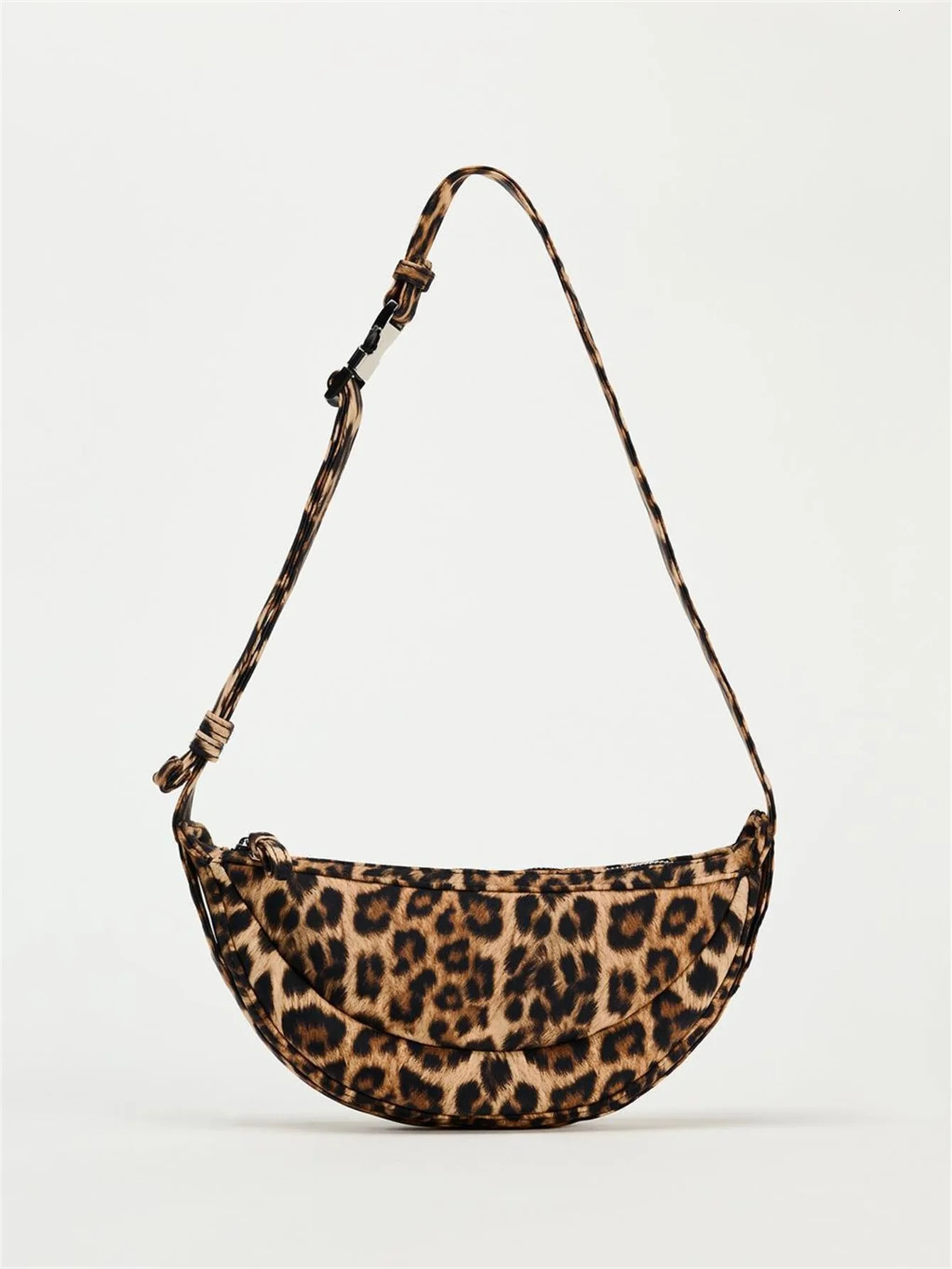 Summer Womens Bag Fashion Trend Animal Leopard Printed Single Shoulder Casual Cross Bag 250408