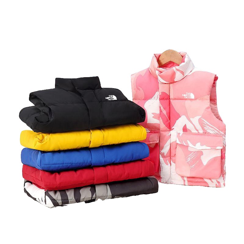 Designer Kids Waistcoat Baby Vest Gilet Boys Girls Gilet Sleeveless Coat Down Coat Kids Clothes