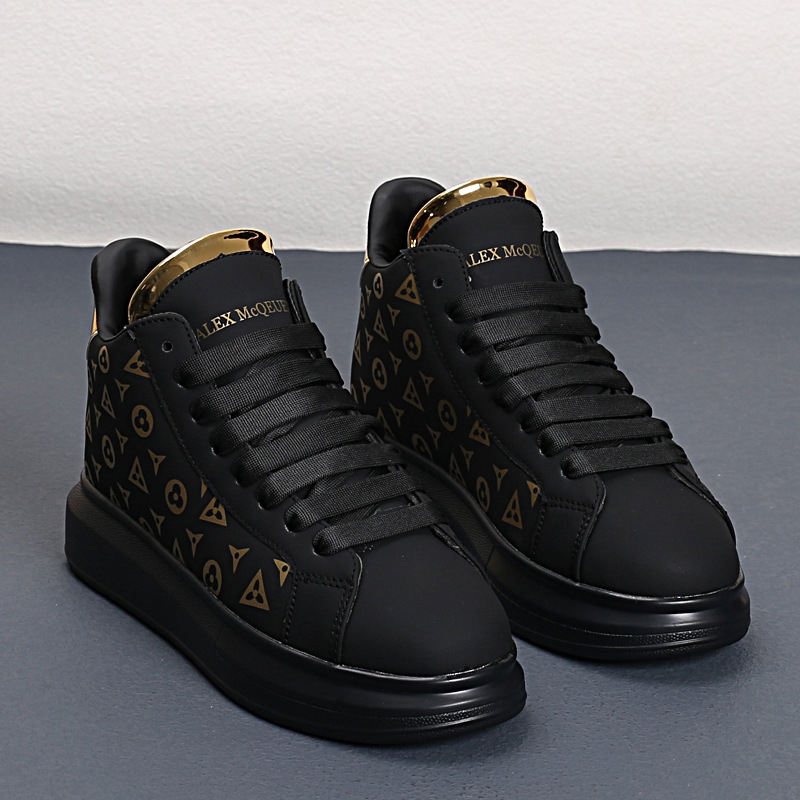 Free shipping autumn new high top casual board shoes white shoes fashionable and versatile lightweight casual shoes men and women plus size