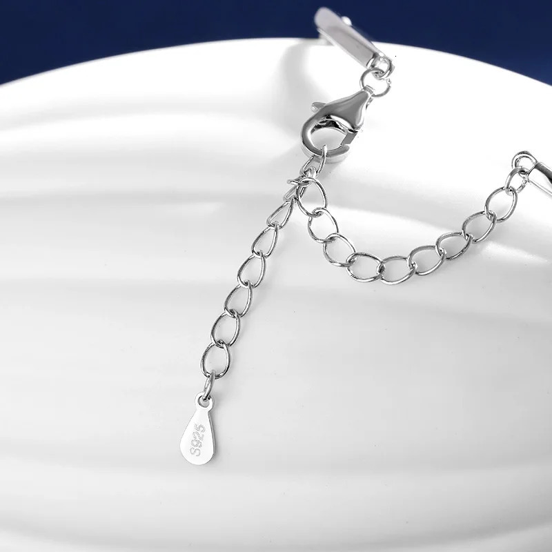 TBCYD m Diamond Bracelet Bangle For Women S925 Sterling Silver Wedding Party Fine Hand Chain Jewelry Gift 250408