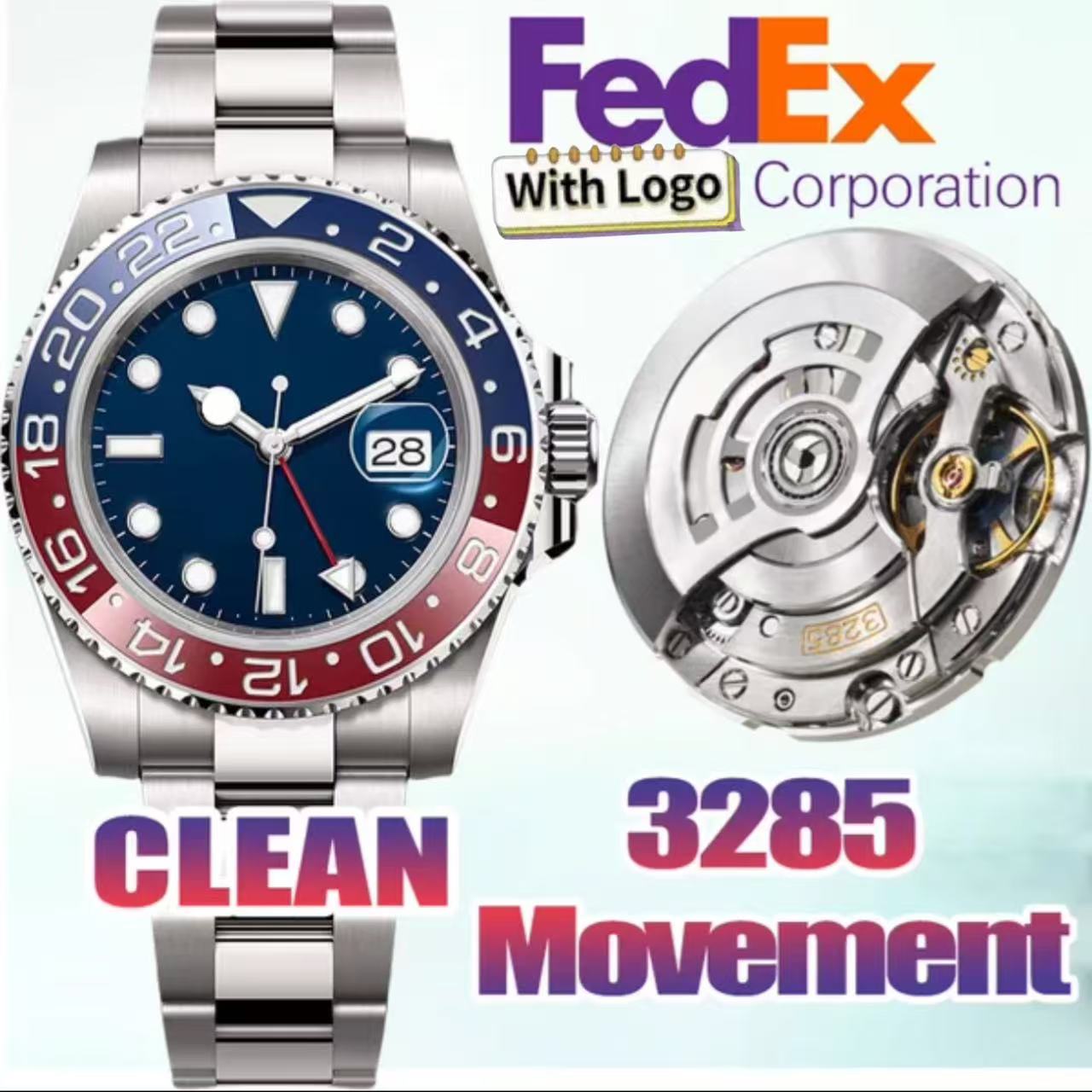 Designer Watch Mens Watch super Watches montre High Quality CLean Factory Watch Men Automatic Mechanical 3235/3285 movement NFC card Sapphire glass Ceramic bezel