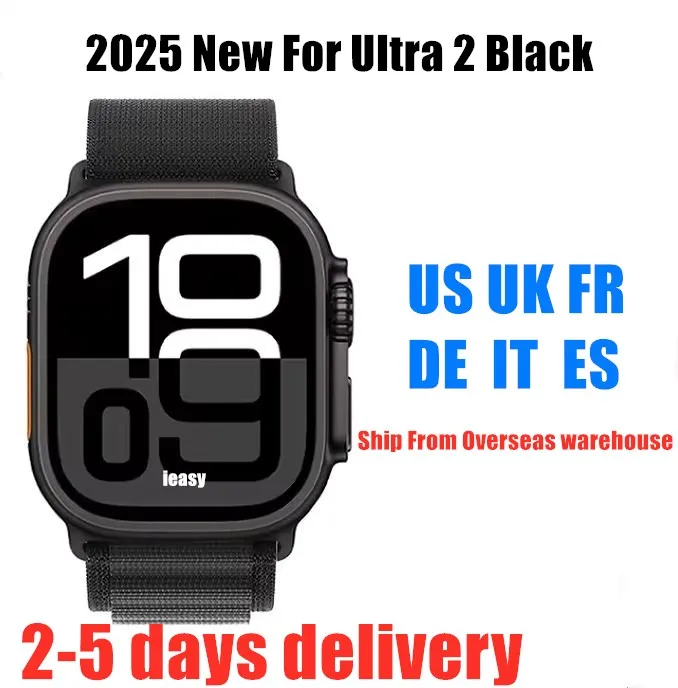 New Smart Watch Ultra 2 Straps For Apple watch iWatch Series 10 46mm Men Women Watch Bluetooth Call Bracelet Wristband Wireless Charging Fitness Tracker
