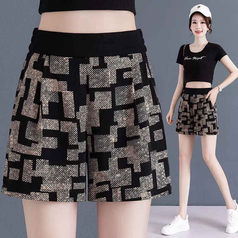 2025S Women s Designer Shorts Chiffon Shorts Summer Slim Fit New High Waist Loose Sports Casual Wide Leg Hot Pants Beach Pants