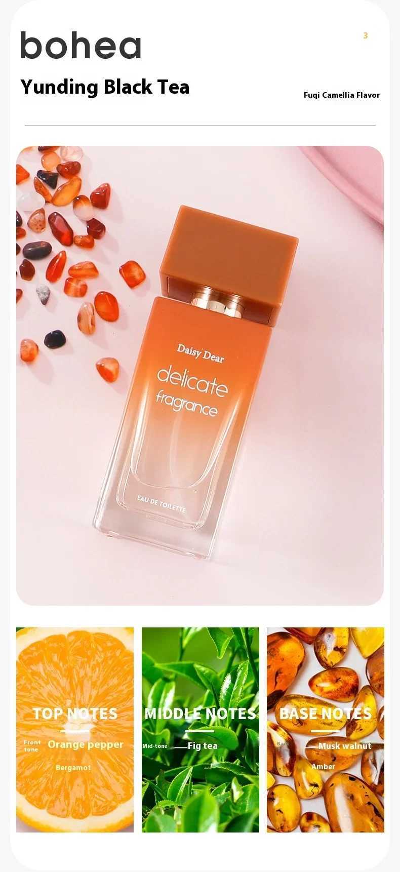 Brand perfume rose womens perfume spray flirting pheromone irresistible durable fresh light perfume trend romantic giftXJ250409