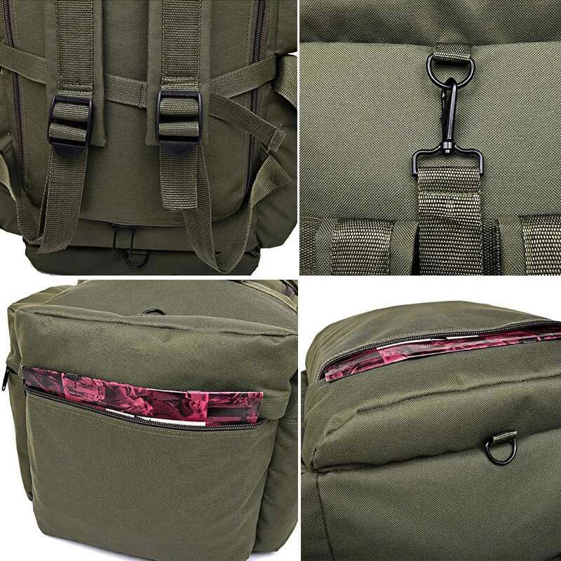 100L Camping Bag Travel Backpack Large Lage For Men Outdoor Shoulder Hiking Trekking Tourist Tactical Carry-On Duffel Weekend