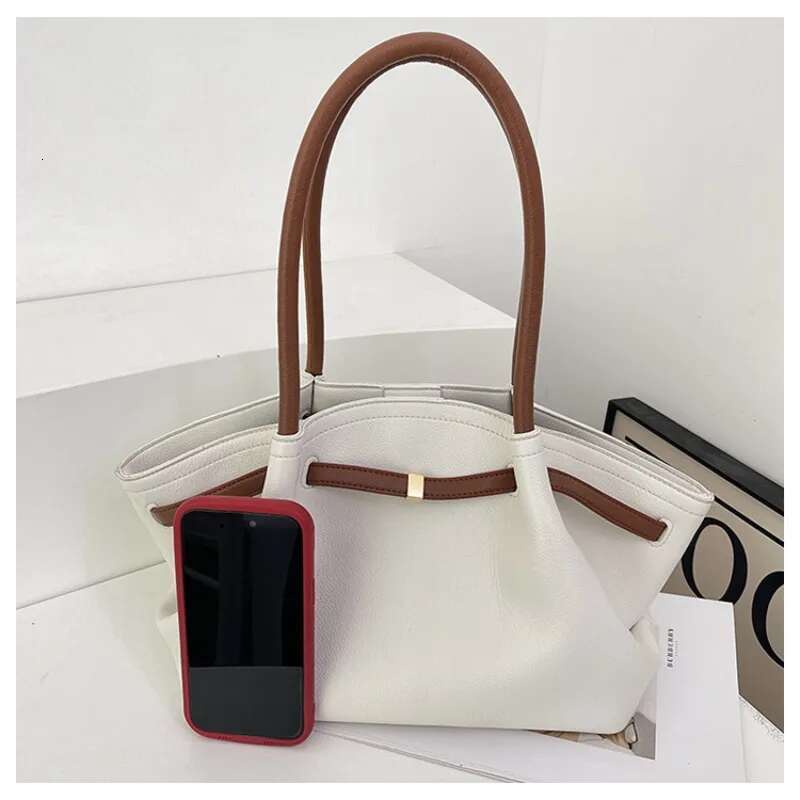 Meet You 2025New Fashion Large Capacity Top-Handle Tote Bag Lady Pleated Pu Leather Handbag Daily Commute Bags For Women