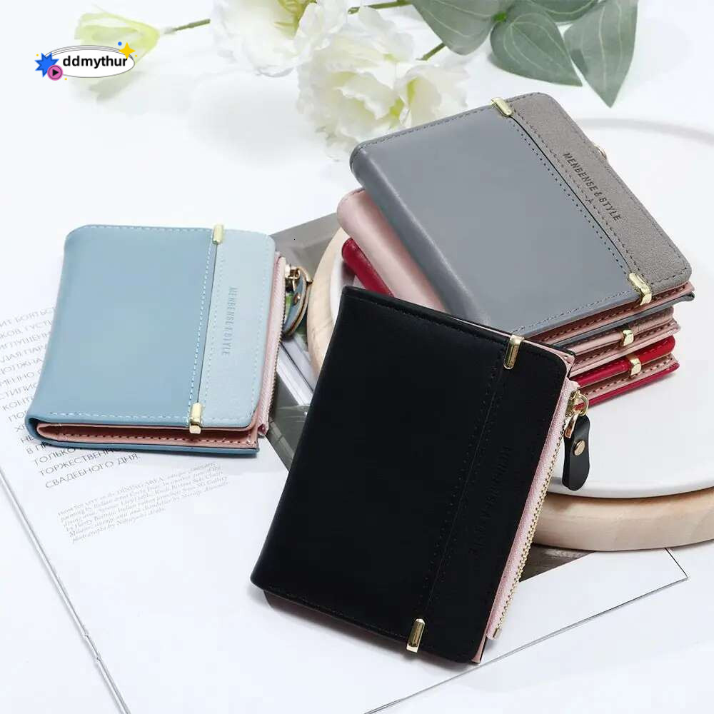 Fashion Small Hasp Short Wallet Women Coin Purse Card Holder Mini Clutch ddmythur