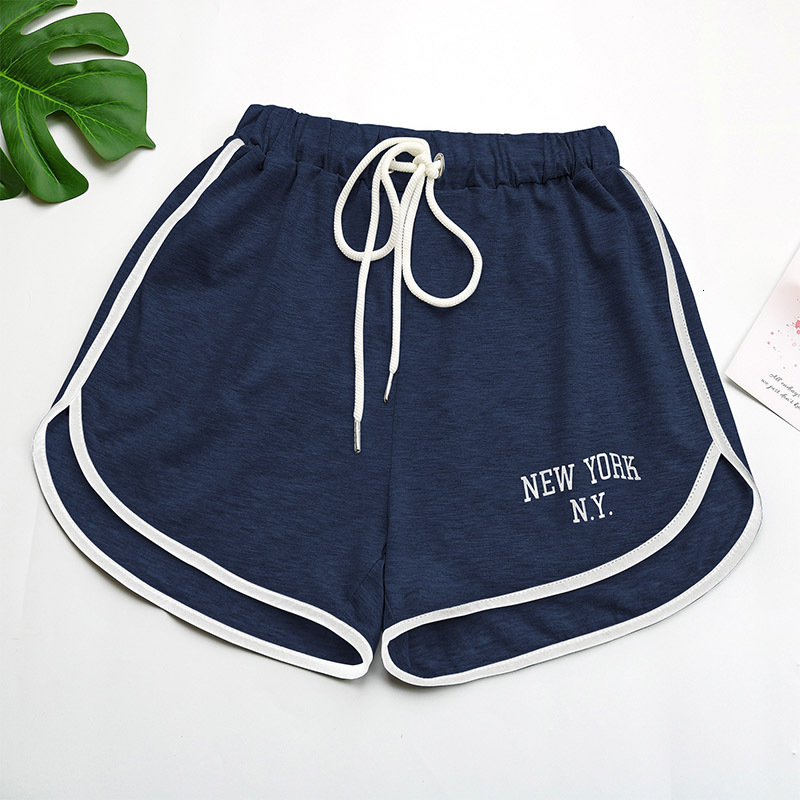 2025S Designer Shorts For Women Ins Style Women S Gray Letter Printed Sports Loose Shorts Beach Pants