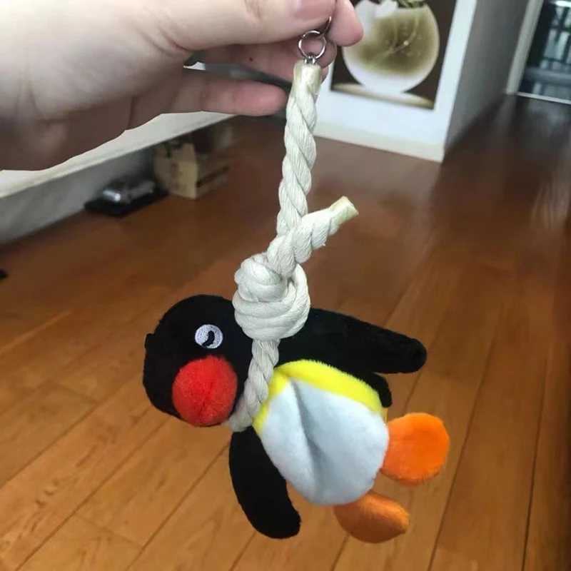 Penguin plush keychain cute penguin doll pendant creative animal doll keychain Exquisite backpack decoration giftXJ250409