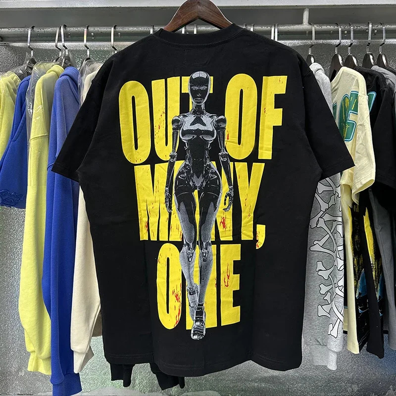 God Speed Lifes A Gamble Big Face Godspeed Render Mens and Womens T-shirt Printed High Quality O-neck Short sleeved Cotton 250408