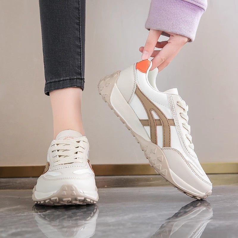 Women's shoes, pregnant women's single mesh breathable white shoes, 2025 spring hot item, versatile small size 35 anti slip Forrest Gump spo