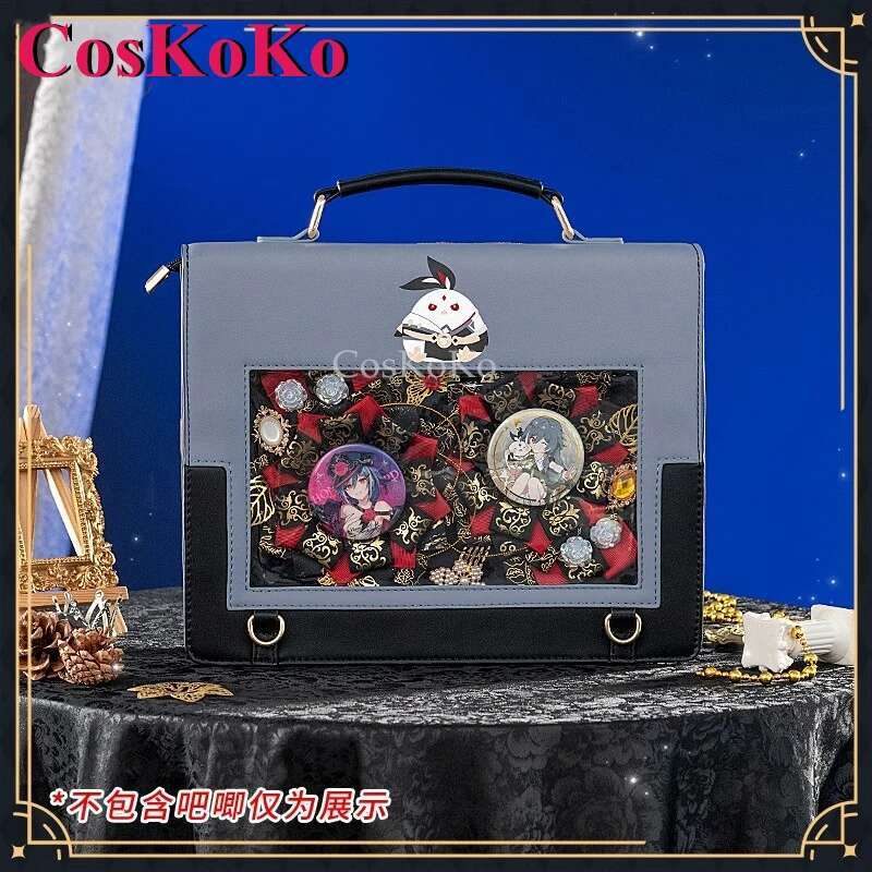 Coskoko Fu Hua Cosplay Game Honkai Impact 3 Theme Impression Pack Daily Preppy Commuter Backpack Messenger Bag Lovely Itabag New