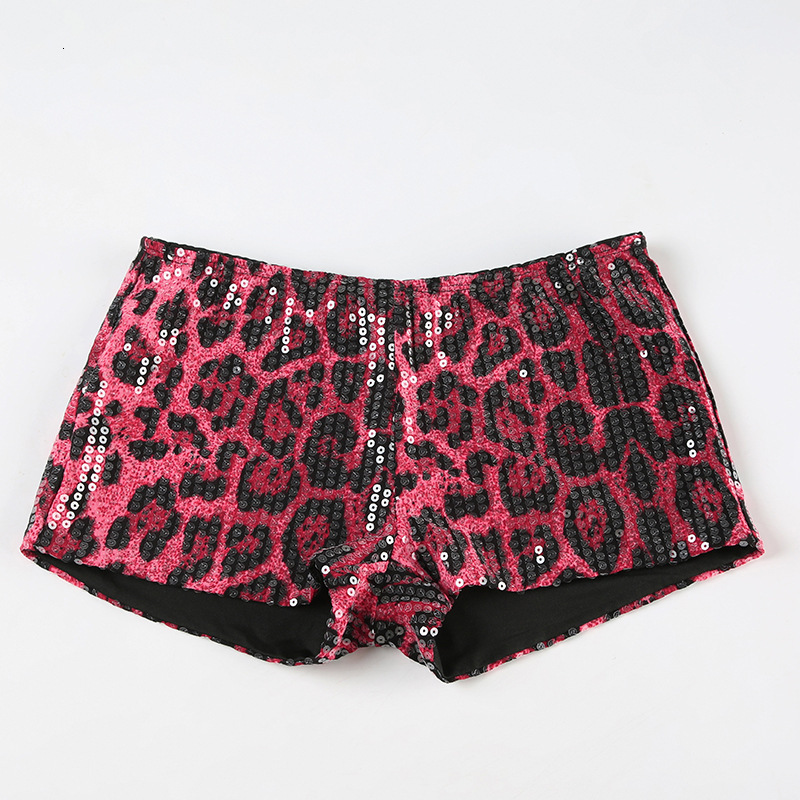 2025 New Designer Shorts Spring New Women Clothing Leopard Print Shining High Waist Tight And Spicy Girl Sexy Special Shorts For Women