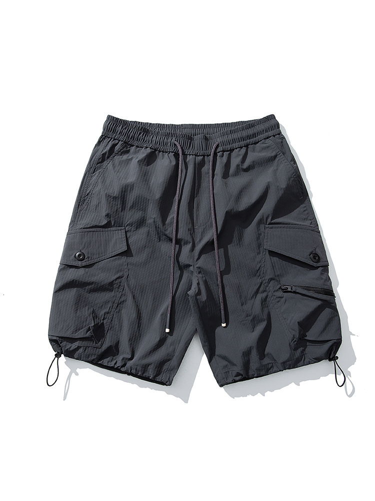 2025 New Designer Men Shorts Summer Fashion Brand Outdoor Thin Multi Pocket Five Quarter Pants Casual Versatile Waterproof Functional Workwear Shorts 