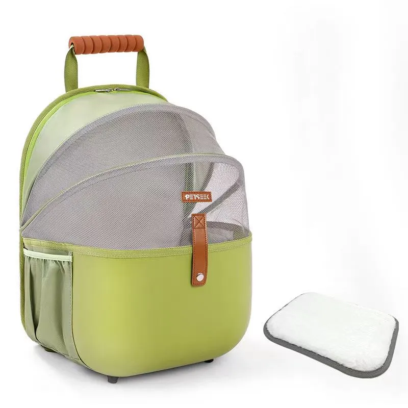 Pet seeking cat bag, portable cat bag, large capacity backpack, pet space cabin, breathable dog bag, take out items