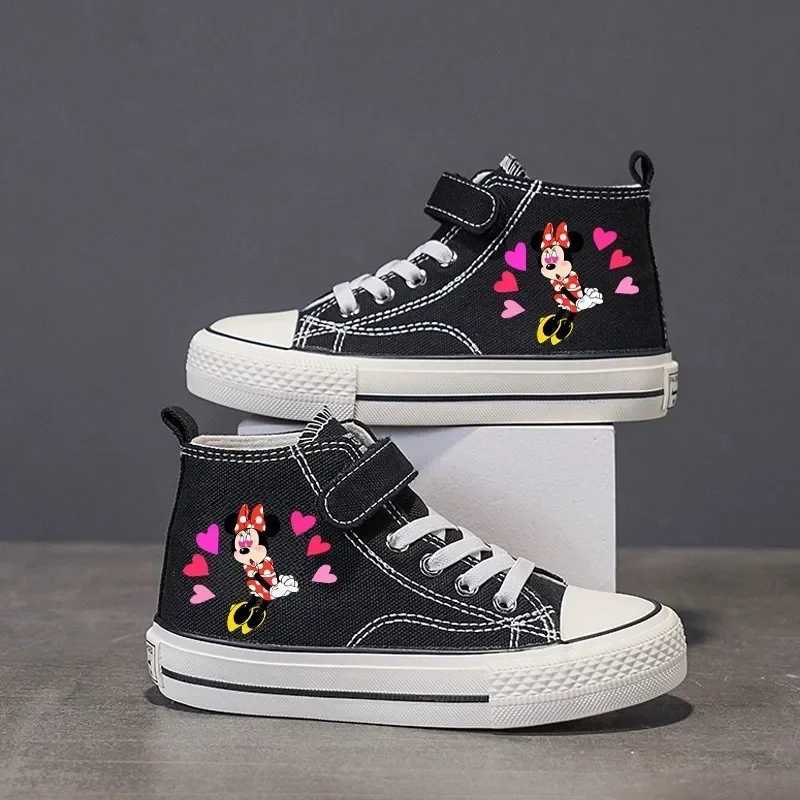 Amy Club Boys and Girls Shoes High Top Low Canvas Shoes Casual Cartoon Comfortable Childrens Printed Shoes 07 X250409