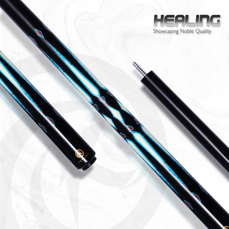 Carbon Fiber Pool Cue Stick, Billiard Cue Stick, 58 Inches, 147cm, 21 Ounces, 12.9mm Tip, 4/3 Professional Pool Sticks Low Deflection Ultra-Smooth Eas