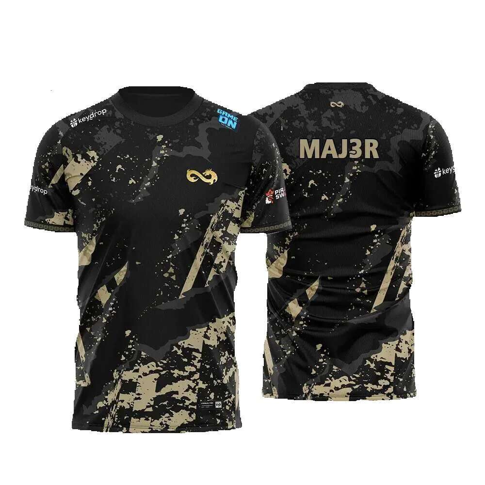 CSGO Esports Team Eternal Fire 2025 New CS2 Shirt Meur Neutral Street Training Set Large Pattern Top