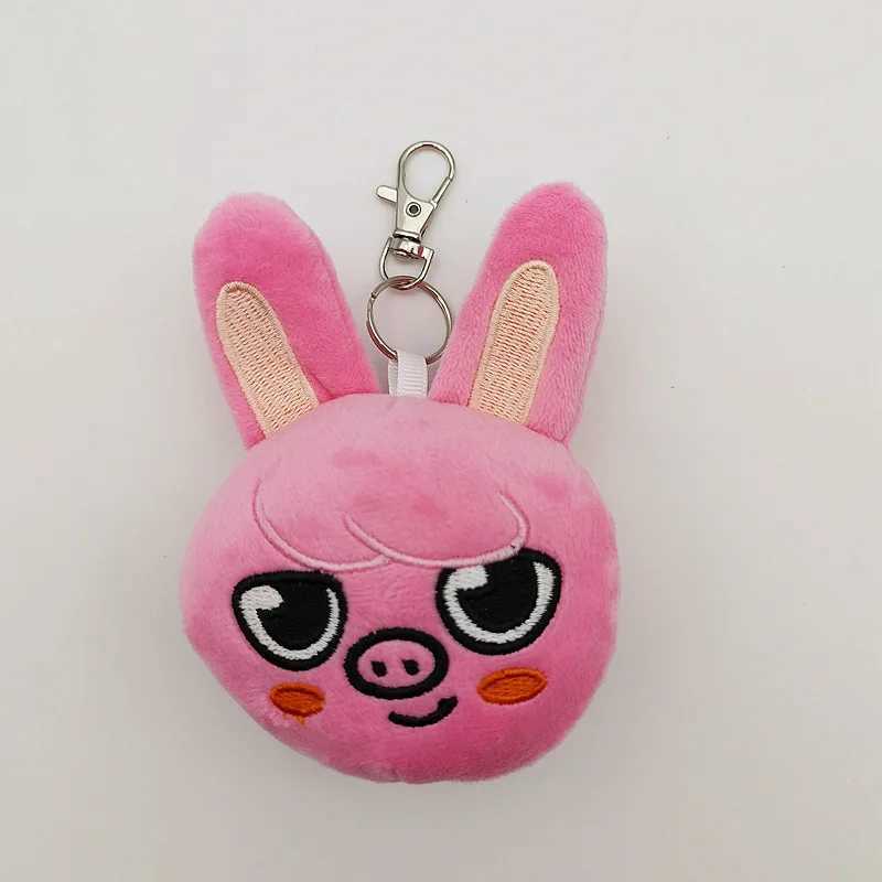 Kaii 16cm Skzoo Plush Toy Keychain Accessories Pendant Stray Children Skz Stay Stuffed Doll Cartoon Stuffed Animal Fan GiftXJ250409
