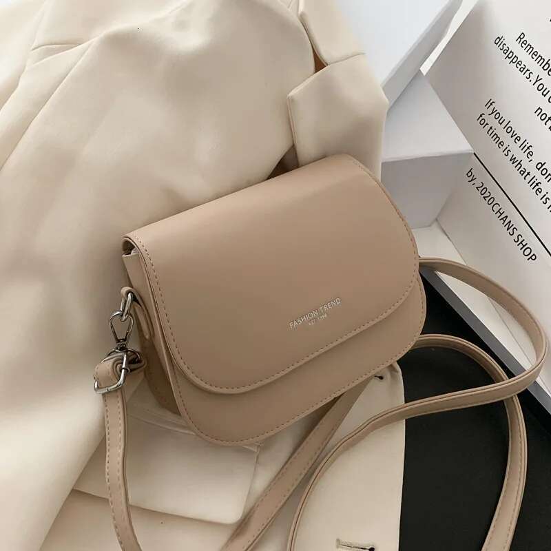 Saddle Women's Crossbody Girl, Summer Simple Fashion Trend, Foreign Shoulder Bag Women