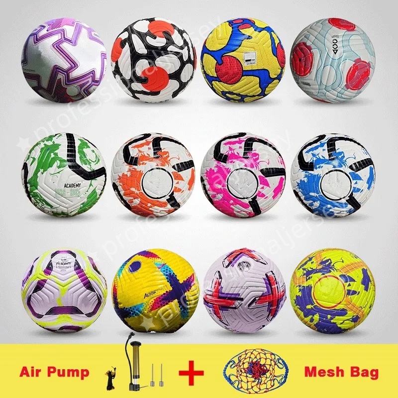 New 25 26 Soccer Ball Size 5 4 Machine-Stitched Ball PU Material Sports League Outdoor Match Football Training Ball explosion-proof Wear resistant football