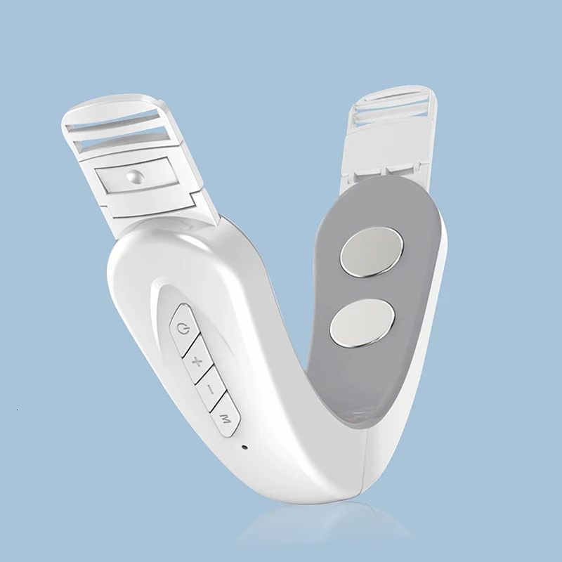 6 Modes Face Vibrate Electric Slimming Device Double Chin V Shape Lift Belt Compress Pulse Massager 251106