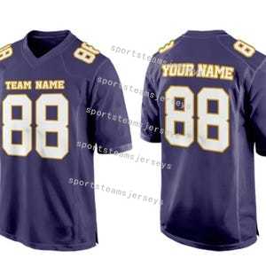 Custom Football Jersey, Personalized American Football Jerseys, Stitched/printed Football jersey Wedding Gifts for Football Fan