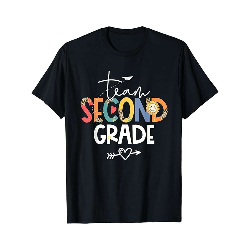 Designer T shirt Hello Kindergarten Back To School Class Of 2036 Grow with Me - 220g Tshits
