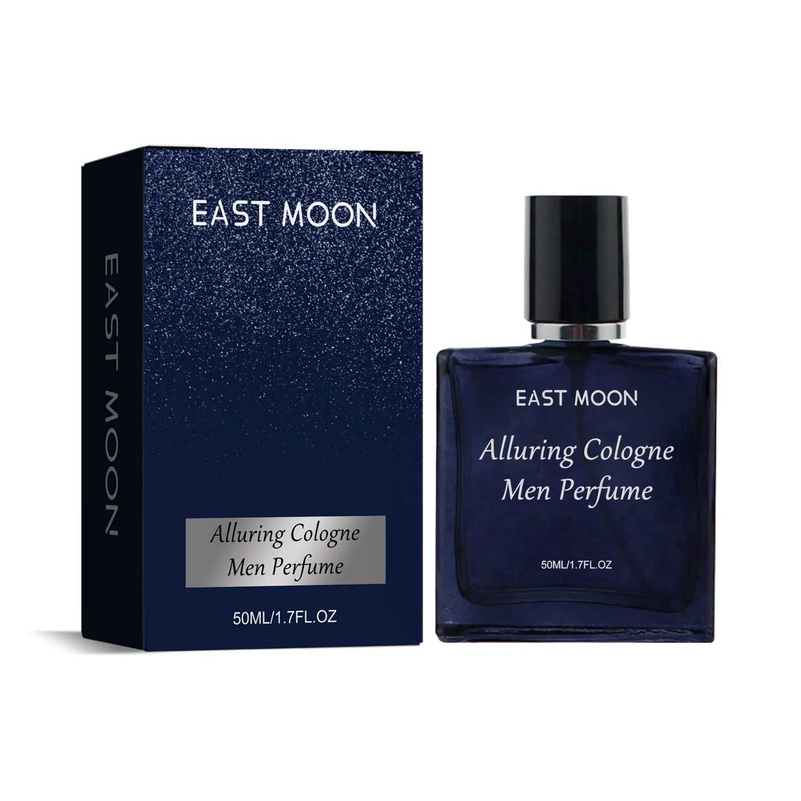 East Moon 50ml Mens Cologne perfume Lasting Charming Gentlemans Body Fresh perfume Dating Atmosphere Flirting Pheromone perfumeXJ250409