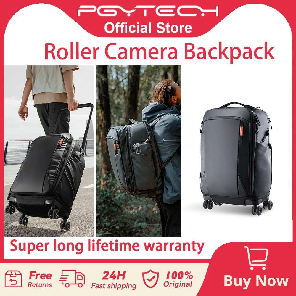 PGYTECH Trolley Photography DSLR Camera Bag Professional Outdoor Backpack Lage Equipment Travel Case
