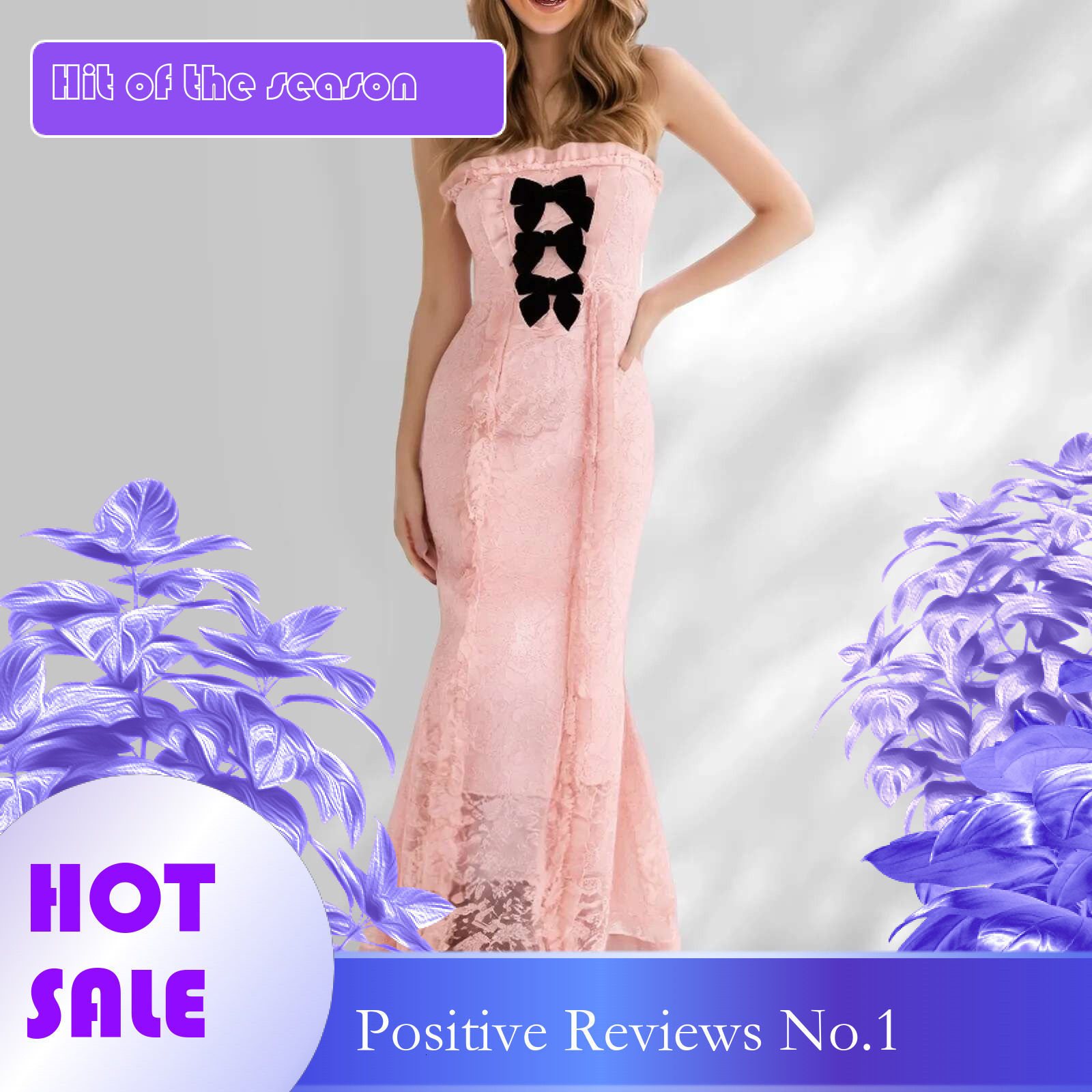 Dongdumaoyi Party Dresses Women Sleeveless Bowknot Sweet Slash Neck Slim Lace Patchwork Backless Elegant Dress For Woman Luxury