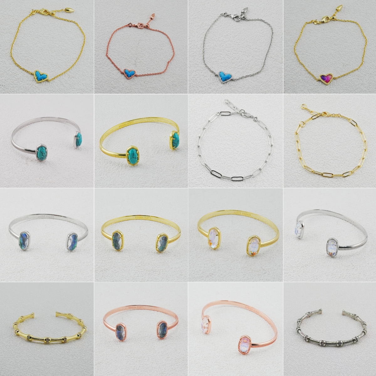 KS Fashion Jewelry Brand Bracelets Bangles For Women Birthday Gift Kendraly Necklace Jewelry Scotts Chain