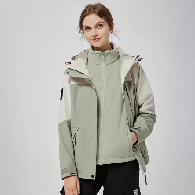 Men's Fashion Mountaineer Jacket - Durable Windproof #DNF01 Outerwear for Hiking & Cycling Activities