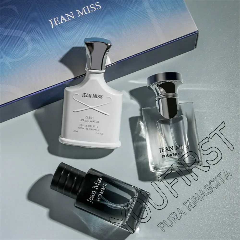 Luxury 90ml perfume mens gift box 3-piece set Cologne Profumo Uomo durable perfume spray pheromone perfume originalXJ250409