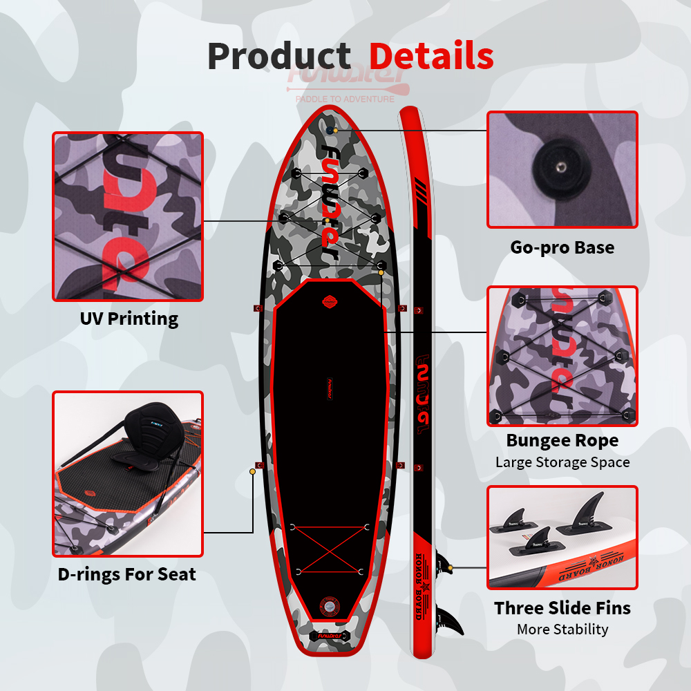 Funwater paddle board surfboard stand up paddleboard inflatable Tabla Surf Wholesale EU warehouses Padel surfboard surfing Sporting sup