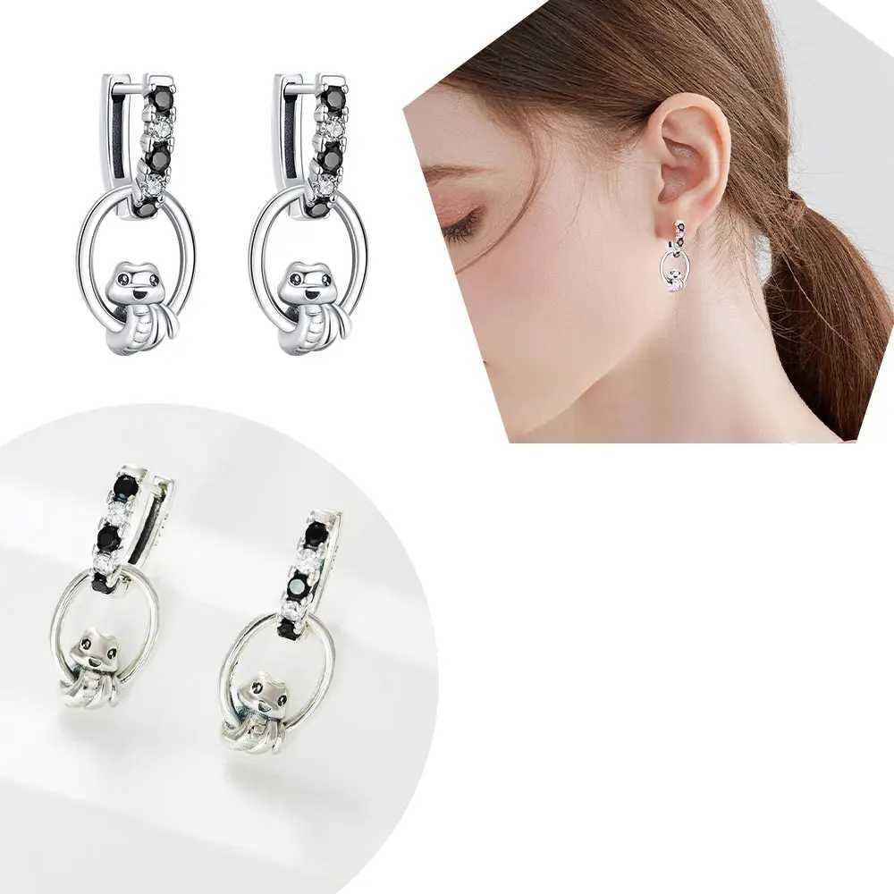 S925 Sterling Silver Hoops Earring For Women Elegant Jewelry Snake Rabbit Cute Classic earring Fashion Simple Mothers Day Gift Z250408