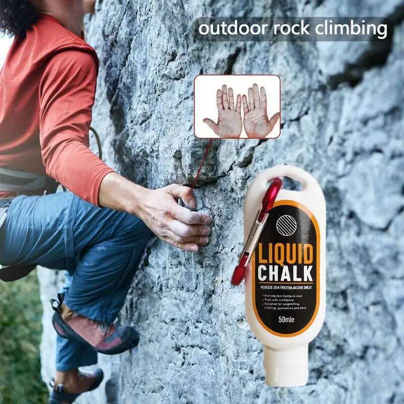 Sports Powder Fiess Lifting Anti Slip Cream Grip Liquid Magnesium For Pole Dancing Rock Climbing Indoor