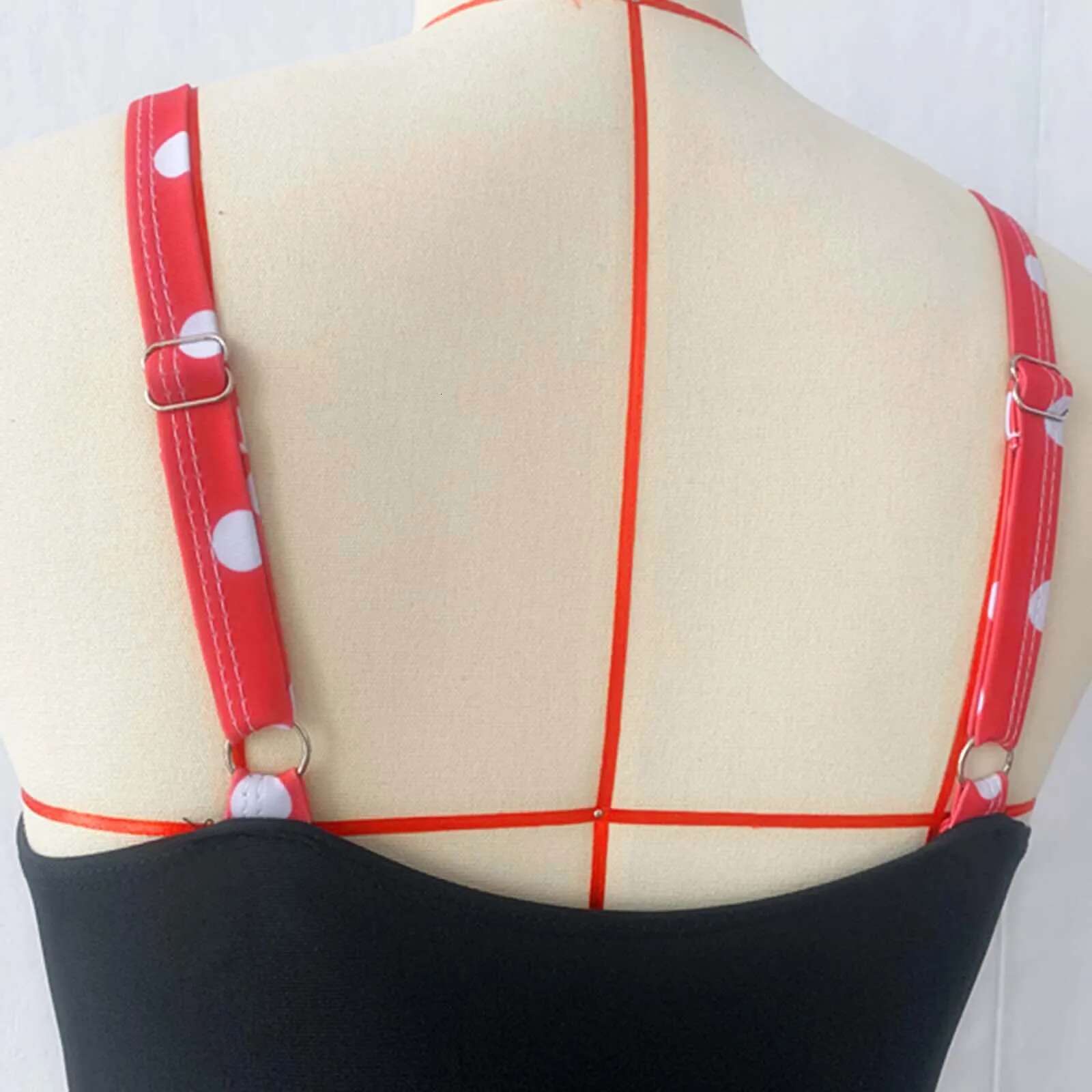 Dongdumaoyi Red High Waisted Bikini Women S Sexy Slimming Color Matching Swimsuit Butt Lifting Backless V Neck Jumpsuits