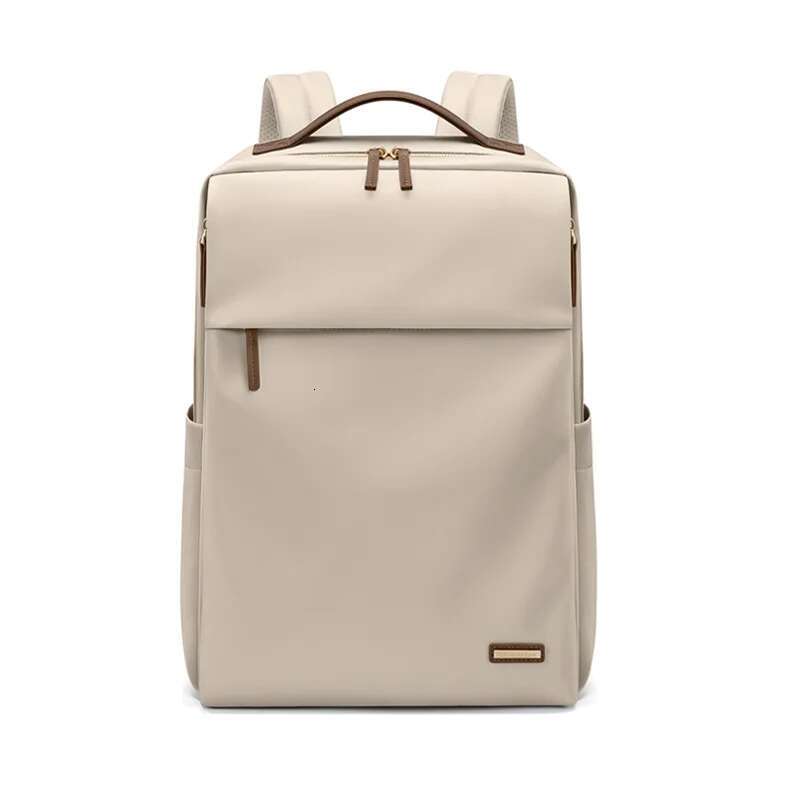 GOLF Backpack Woman Elegant Laptop Backpacks For Women Waterproof Notebook Bag Female 15.6 Inch Multiple Compartment Solid Color