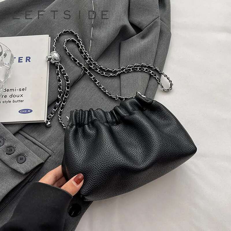 Small PU Leather Design Crossbody Bags For Women 2023 New Fashion Y2k Brand Female Handbags And Purses
